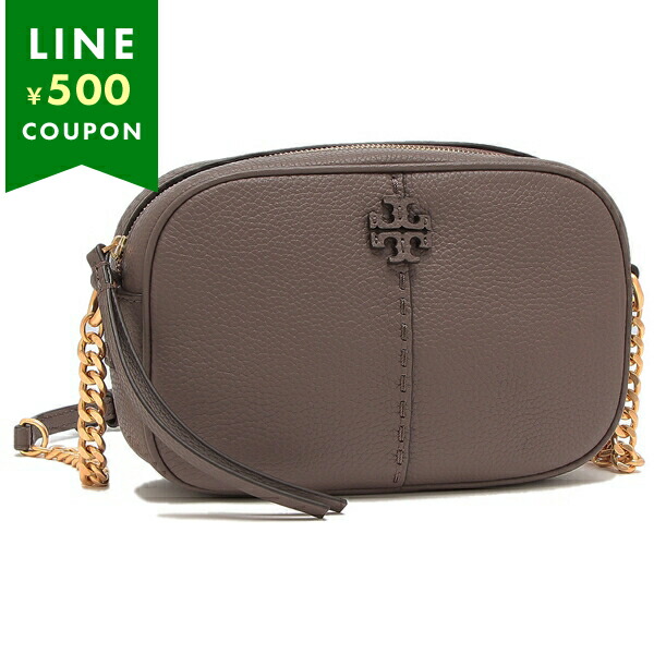 TORY BURCH トリーバーチ ショルダーバッグ マックグロー グレー