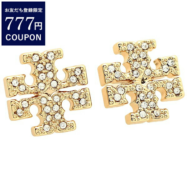 Yahoo! Yahoo!ショッピング(ヤフー ショッピング)トリーバーチ TORY BURCH ピアス アクセサリー レディース 53423 783 トリーゴールド クリスタル