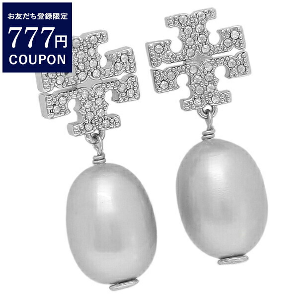トリーバーチ ピアス アクセサリー キラ ダブルTロゴ シルバー レディース TORY BURCH 60525 056