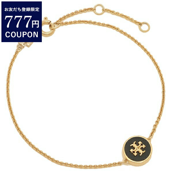 トリーバーチ ブレスレット アクセサリー キラ ペンダント ゴールド ブラック レディース TORY BURCH 90284 720
