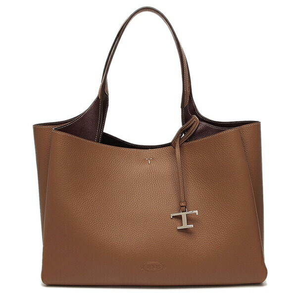 Tod's XXW20L0IO60SHAB999 関税送料込 TOD'S トッズ トートバッグ Tタイムレス ロゴ Tチャーム