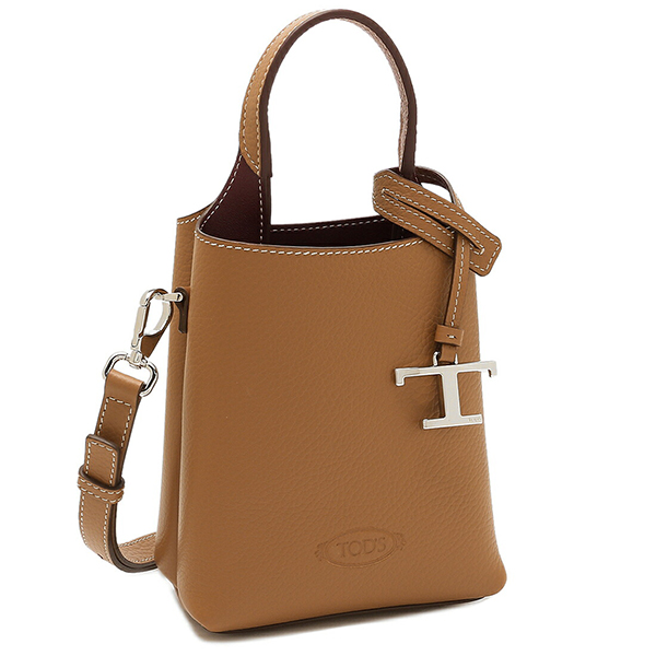 【送関込】Tod’s☆トッズ マイクロサイズ ハンドバッグ Woman ブラック トッズ レザー バッグ マイクロ