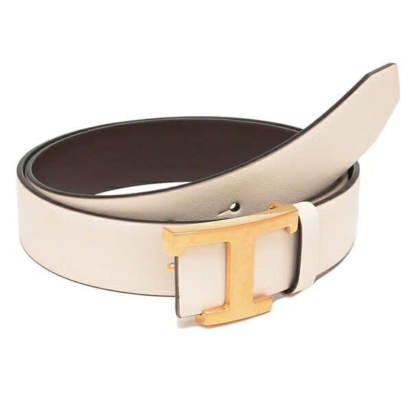 TOD'S（トッズ） ベルト Tタイムレス リバーシブル 幅3cm レディース