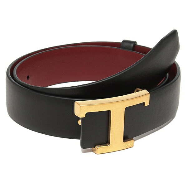 TOD'S（トッズ） ベルト Tタイムレス リバーシブル 幅3cm レディース