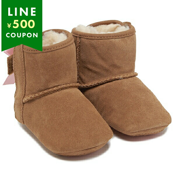 Yahoo! Yahoo!ショッピング(ヤフー ショッピング)アグ ベビーシューズ ベビー ジェシー ボウ ムートンブーツ ブラウン キッズ UGG 1018452I CHE