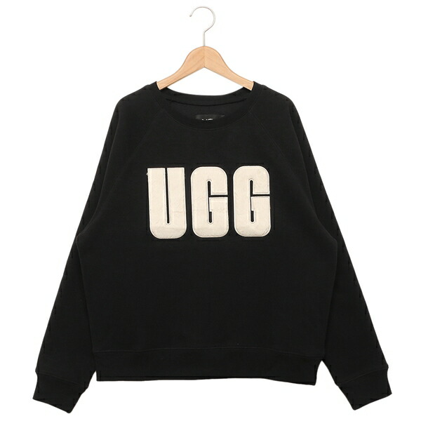 ugg ロゴスウェット ブラック xs ugg ロゴスウェット ブラック xs