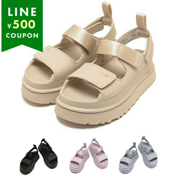 UGG サンダル 厚底 ゴールデングロウ アグ レディース