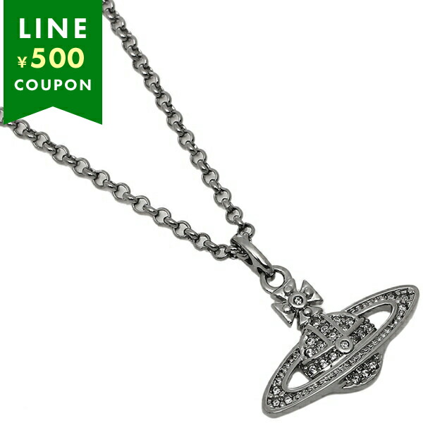 ヴィヴィアンウエストウッド ネックレス アクセサリー レディース VIVIENNE WESTWOOD 63020086 S108 ブラック