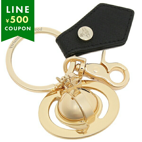 Vivienne Vivienne Westwood ラウンドオーブキーリング ガンメタ