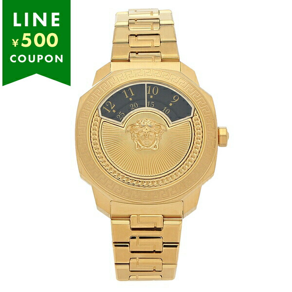 GIANNI VERSACE ヴェルサーチ 時計 クォーツ ブラック メンズ GIANNI VERSACE ヴェルサーチ 時計 クォーツ ブラック メンズ