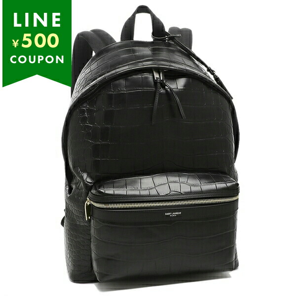 SALE【国内発送】Saint Laurent◆大人気♪シンプルバックパック CITY backpack in nylon ripstop and leather | Saint Laurent