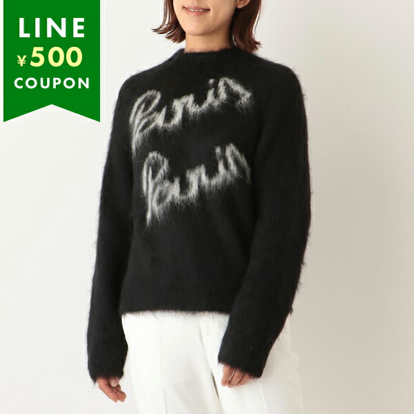 Yahoo! Yahoo!ショッピング(ヤフー ショッピング)サンローランパリ トップス ニット ロゴ セーター ブラック レディース SAINT LAURENT PARIS 692299 Y75NX 1095