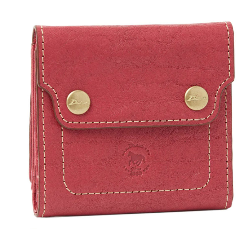 ダコタ Dakota ボックス型二つ折り財布 2つ折り財布 ヴィタミーナ 0031900  薄型財布 薄型 折り財布 コンパクト 小銭入れ イタリアンレザー ビタミンカラー 正規 | Dakota | 01