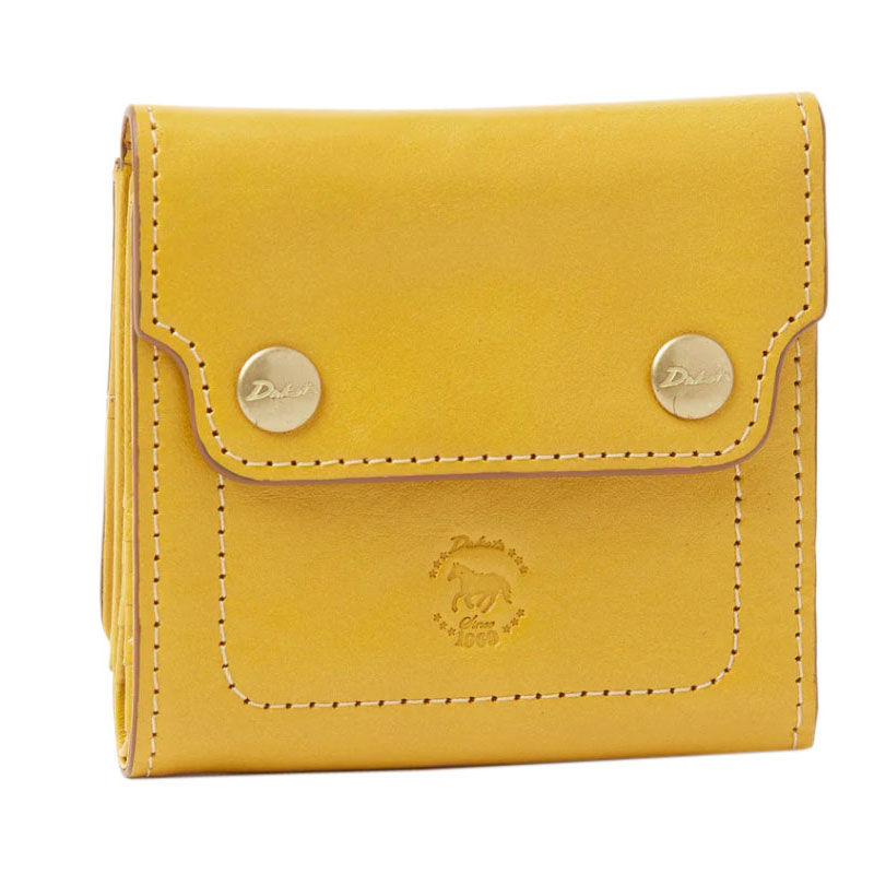 ダコタ Dakota ボックス型二つ折り財布 2つ折り財布 ヴィタミーナ 0031900  薄型財布 薄型 折り財布 コンパクト 小銭入れ イタリアンレザー ビタミンカラー 正規 | Dakota | 03