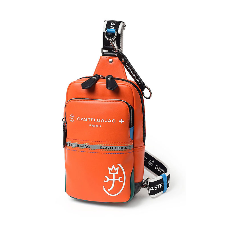 カステルバジャック CASTELBAJAC ボディバッグ ワンショルダーバッグ Charles シャアル 052911 斜め掛け 肩掛け B5 ポリウレタン合皮 家紋 | CASTELBAJAC | 02