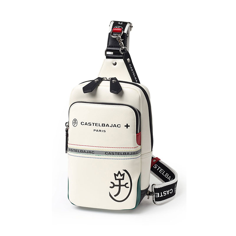カステルバジャック CASTELBAJAC ボディバッグ ワンショルダーバッグ Charles シャアル 052911 斜め掛け 肩掛け B5 ポリウレタン合皮 家紋 | CASTELBAJAC | 03