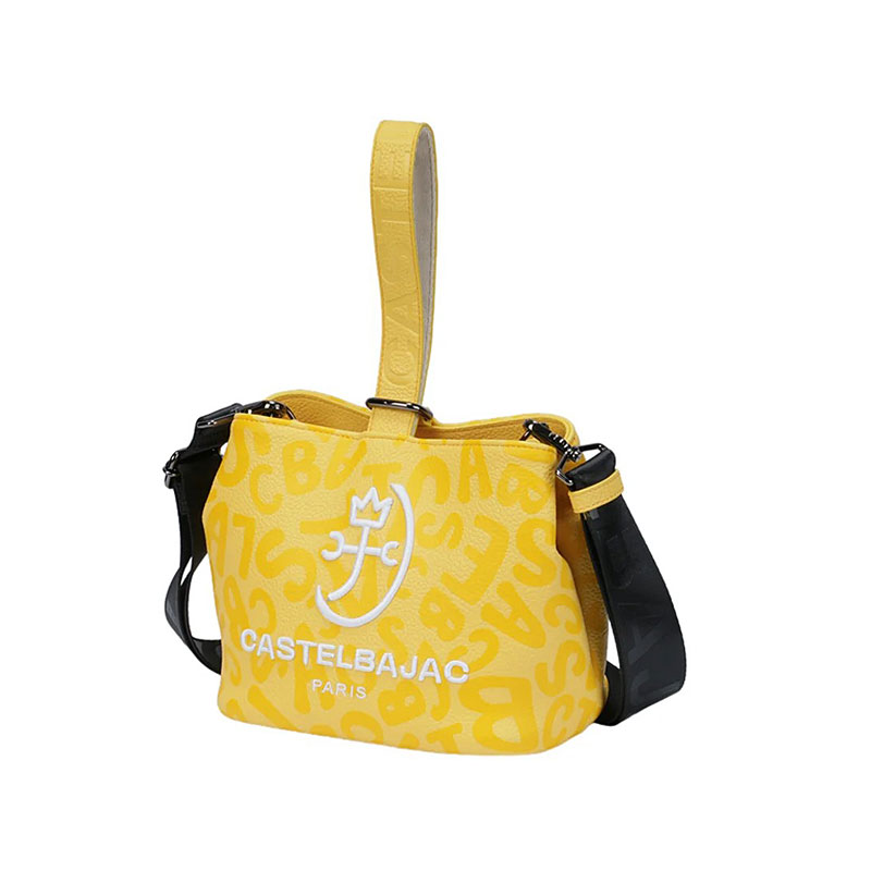 カステルバジャック CASTELBAJAC 2WAY 巾着ポーチ クレール 062201 斜め掛け 肩掛け 手提げ ミニバッグ 合皮 PU カラバリ トーントーン 家紋 | CASTELBAJAC | 04