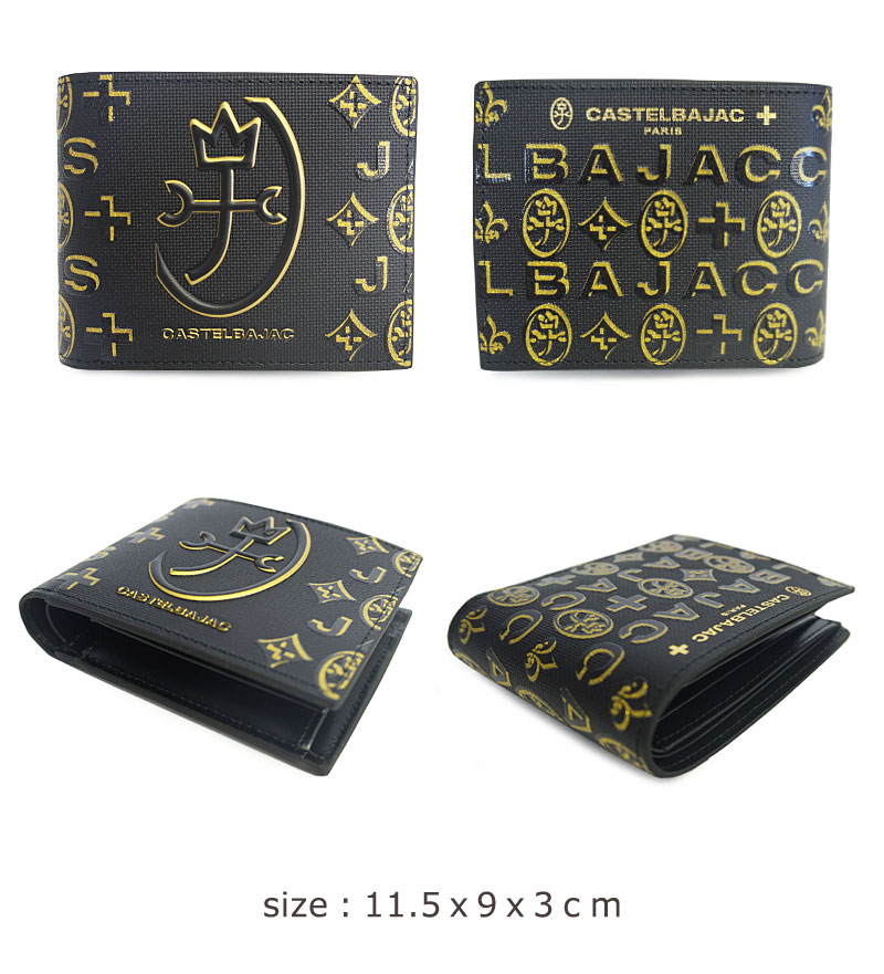 CASTELBAJAC（カステルバジャック） 二つ折り財布 シテ 089651 : Axis