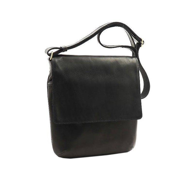 Dakota BLACK LABEL ダコタ ブラック レーベル 馬革 フラップ付き 縦型