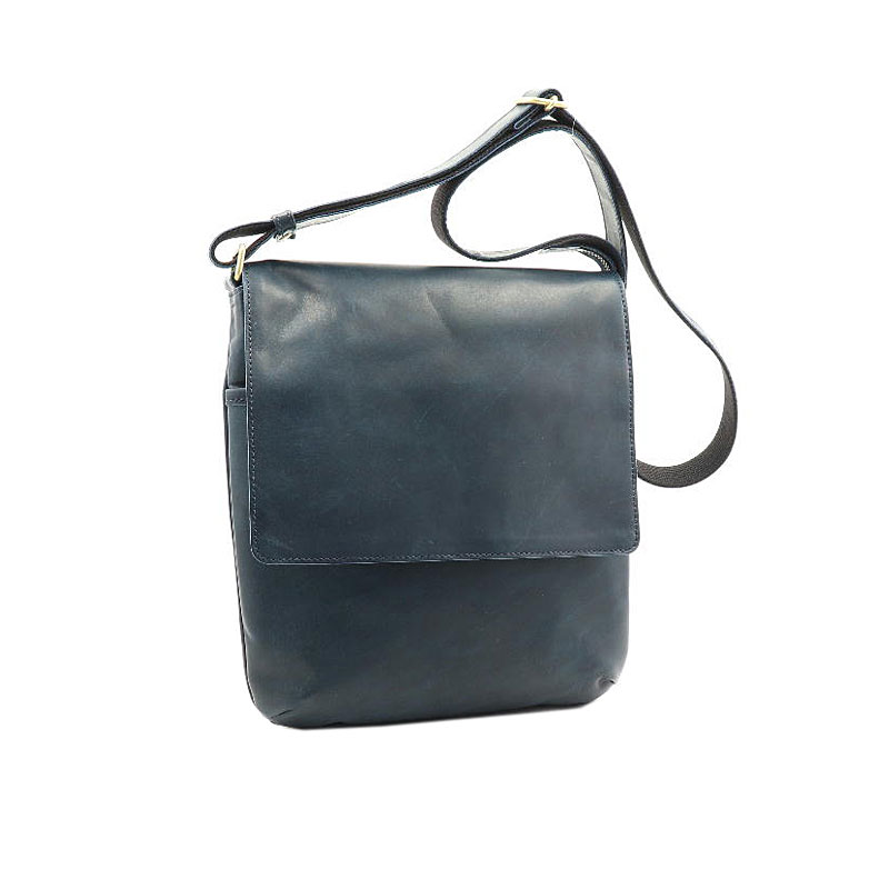 Dakota BLACK LABEL ダコタ ブラック レーベル 馬革 フラップ付き 縦型