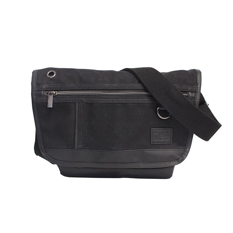 リー Lee  横型 ミニ メッセンジャーバッグ クラッシュ crash 320-4032 フラップショルダーバッグ 斜め掛け ミニショルダー 肩掛け  パラフィン加工 正規取扱店 | Lee | 01