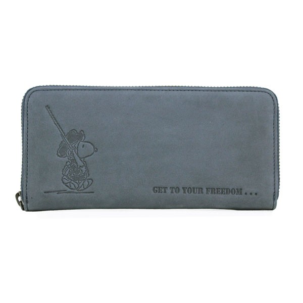 ピーナッツ PEANUTS スヌーピー SNOOPY ラウンドファスナー長財布 FREEDOM 37261 正規取扱店 |  | 03