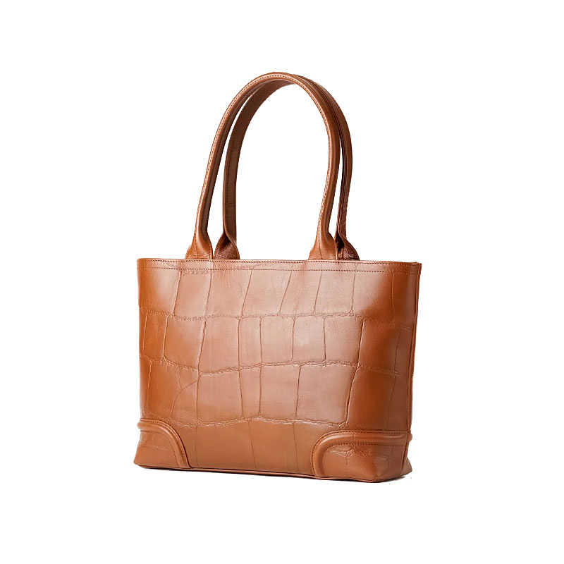 ファイブウッズ FIVE WOODS トートバッグ ビジネストート SAUR サウロ 39441 手提げバッグ 肩掛け 牛革 日本製 撥水 クロコ型押し エイジング 正規取扱店 | FIVE WOODS | 04