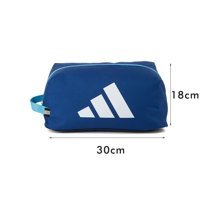 adidas（アディダス） シューズケース 靴入れ 66003 横型 ファスナー