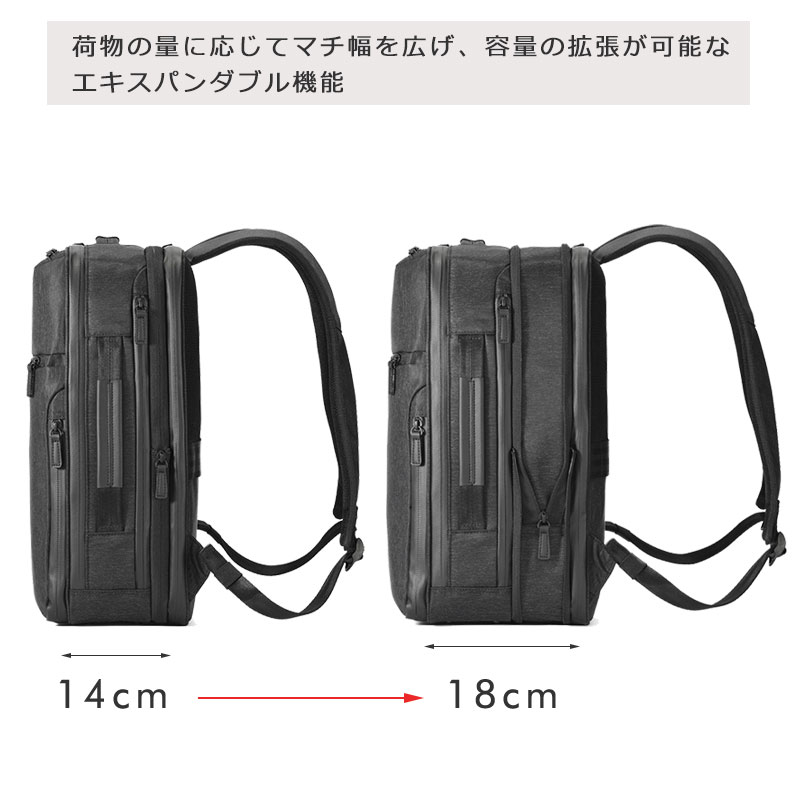 ace. GENE LABEL エースジーン ace.GENE ビジネスリュック 14.0インチ