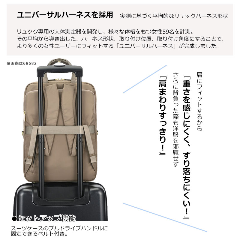 ace. GENE LABEL エースジーン ace.GENE ビジネスリュック バッグ A4