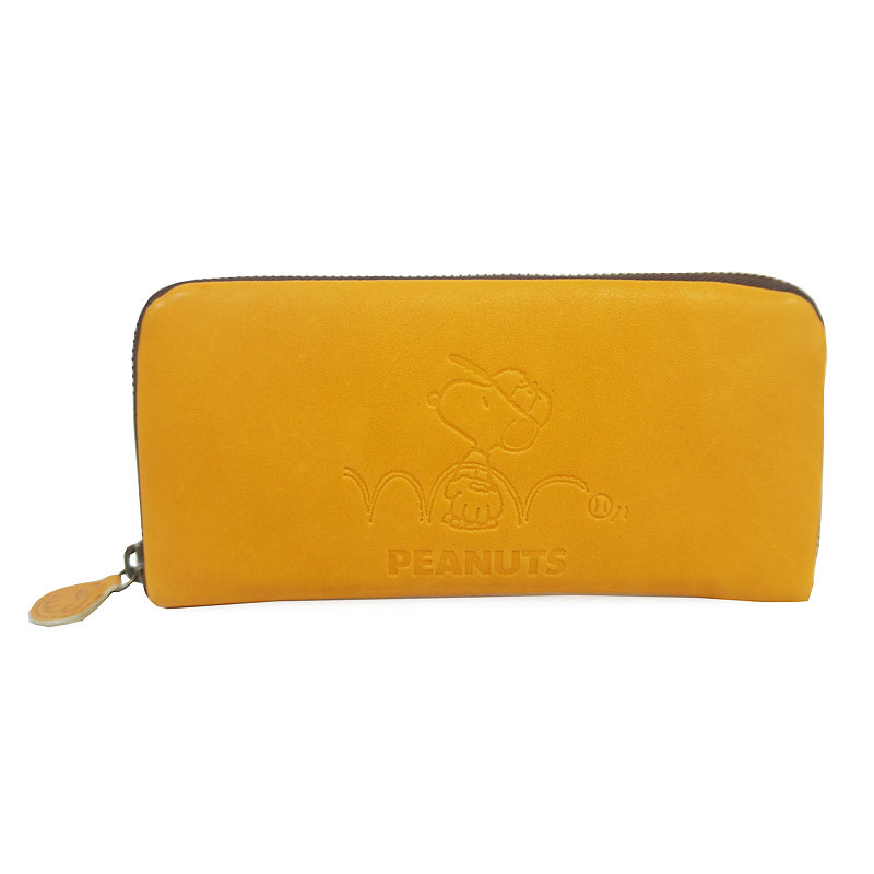 ピーナッツ PEANUTS スヌーピー SNOOPY ラウンドファスナー長財布 GLOVE  73018 正規取扱店 |  | 01