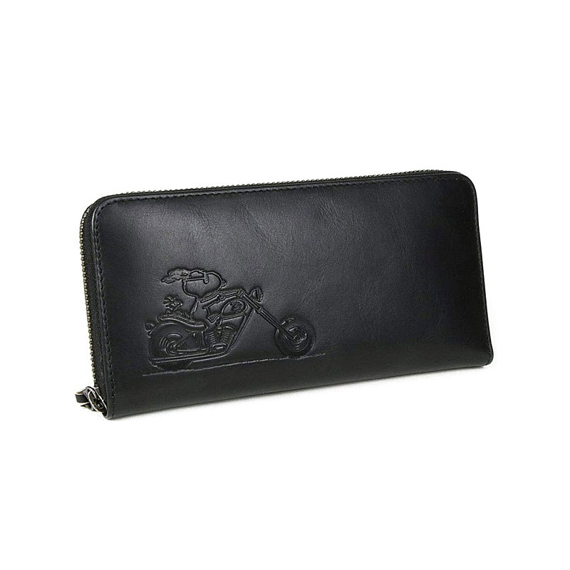 ピーナッツ PEANUTS スヌーピー SNOOPY ラウンドファスナー長財布 RIDER 73301 正規取扱店 |  | 01