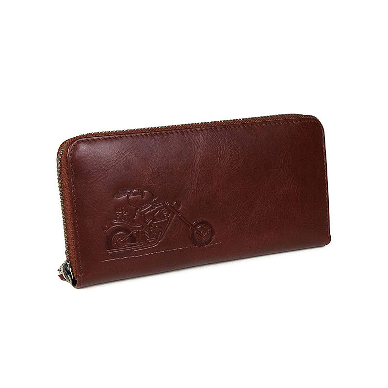 ピーナッツ PEANUTS スヌーピー SNOOPY ラウンドファスナー長財布 RIDER 73301 正規取扱店 |  | 02