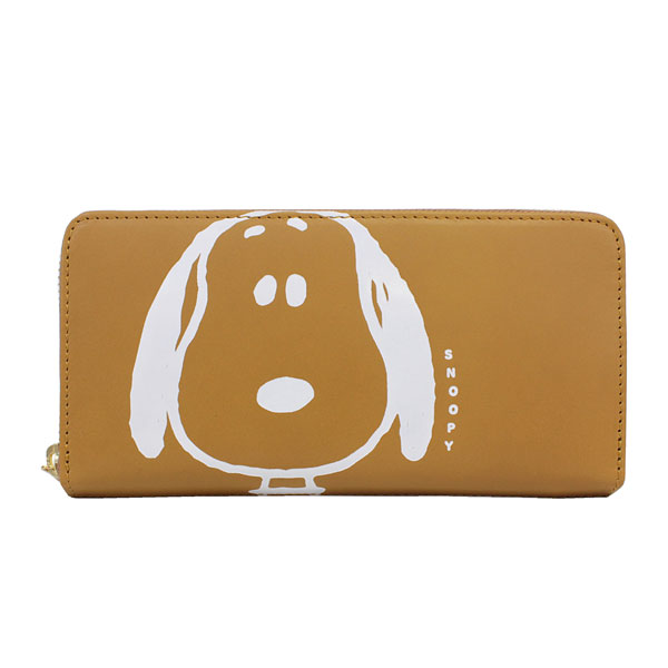 ピーナッツ PEANUTS スヌーピー SNOOPY ラウンドファスナー長財布 F・V beagle...