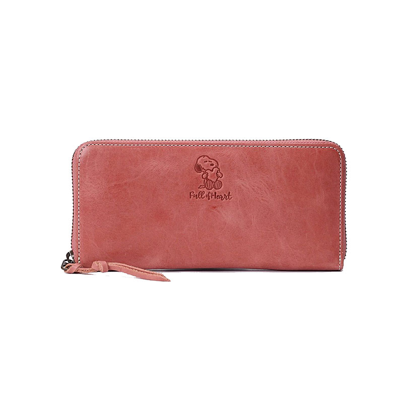 ピーナッツ PEANUTS スヌーピー SNOOPY ラウンドファスナー長財布 FullofHeart  73340 正規取扱店 |  | 01