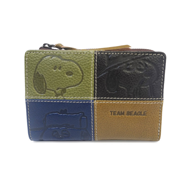 ピーナッツ PEANUTS スヌーピー SNOOPY ボタン留め二つ折り財布 TEAM BEAGLE チームビーグル 73441 | PEANUTS | 02