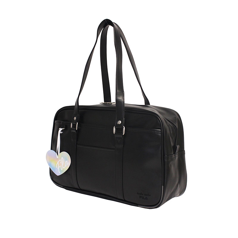 FILA フィラ スクールバッグ 合皮スクール  7895  スクバ   通学鞄 通学かばん 学生カバン 中学 高校 入学 入学準備 刺繍ロゴ 軽量 撥水 人気 正規取扱店 | FILA | 01