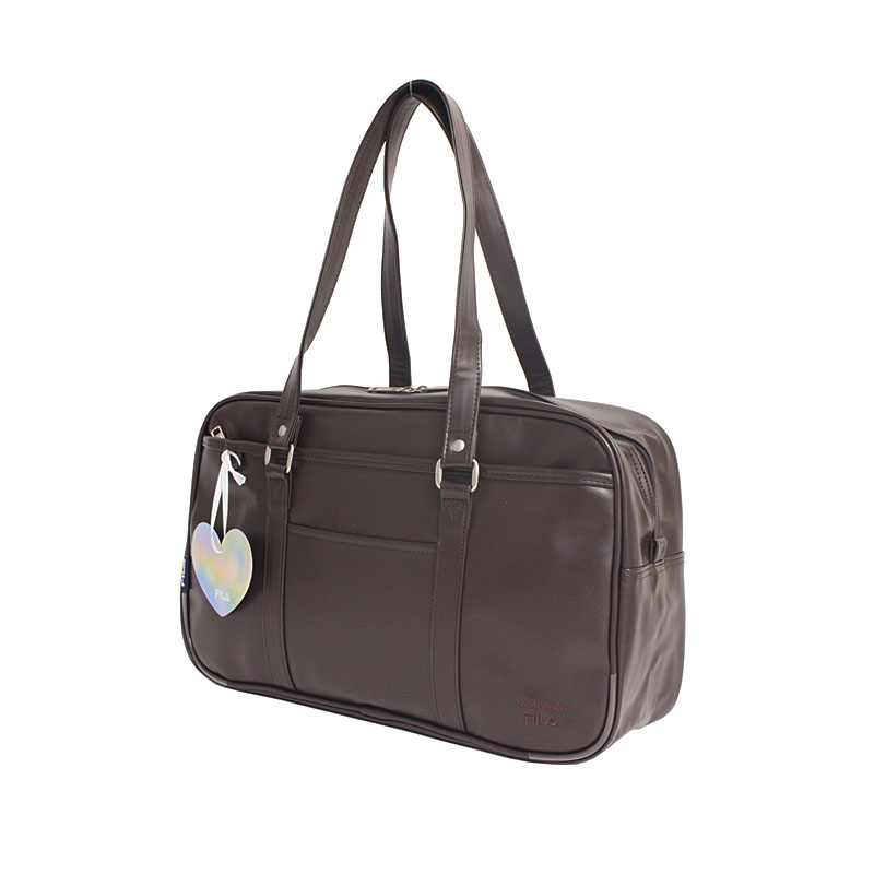 FILA フィラ スクールバッグ 合皮スクール  7895  スクバ   通学鞄 通学かばん 学生カバン 中学 高校 入学 入学準備 刺繍ロゴ 軽量 撥水 人気 正規取扱店 | FILA | 02
