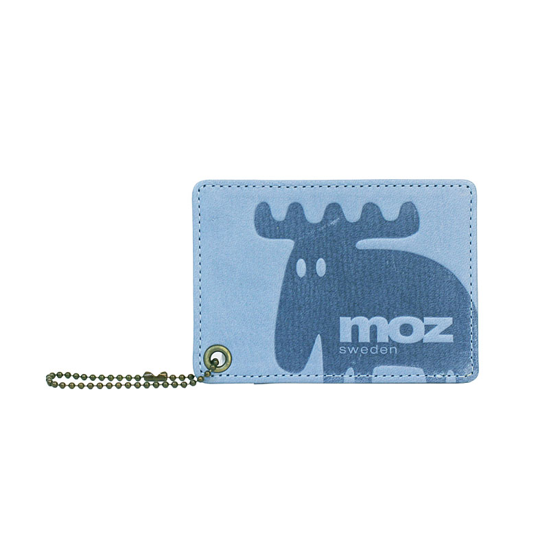 モズ MOZ moz パスケース ELK エルク 86029 メール便配送商品  ヘラジカ 北欧 染料仕上げ ナチュラル カラフル パステルカラー 定期入れ | moz | 05