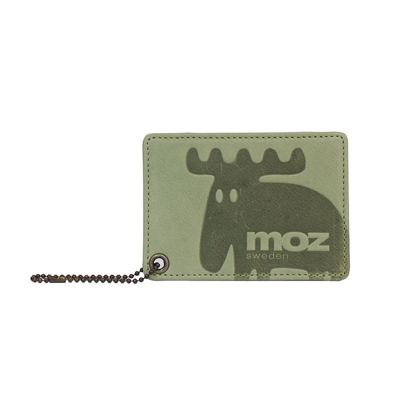 モズ MOZ moz パスケース ELK エルク 86029 メール便配送商品  ヘラジカ 北欧 染料仕上げ ナチュラル カラフル パステルカラー 定期入れ | moz | 04