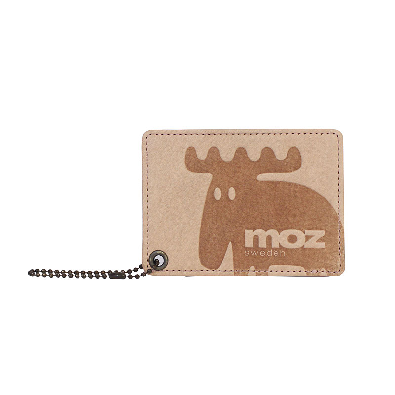 モズ MOZ moz パスケース ELK エルク 86029 メール便配送商品  ヘラジカ 北欧 染料仕上げ ナチュラル カラフル パステルカラー 定期入れ | moz | 02