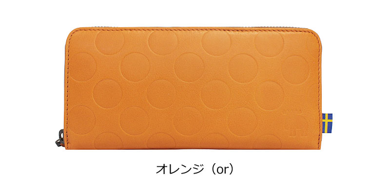 MOOMIN（ムーミン） モズ MOZ moz ラウンドファスナー長財布 dot