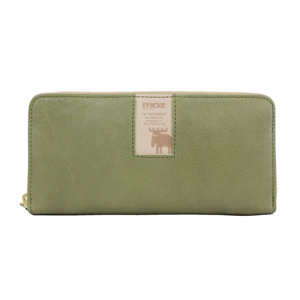 モズ MOZ ラウンドファスナー長財布 square スクエア 86092 正規取扱店