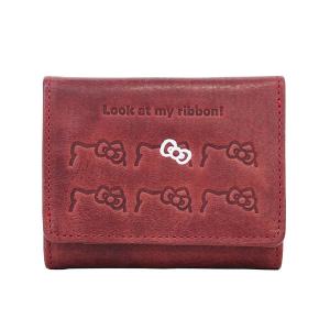 HELLO KITTY ハローキティ 3つ折り財布 ribbon motif リボンモチーフ 870...