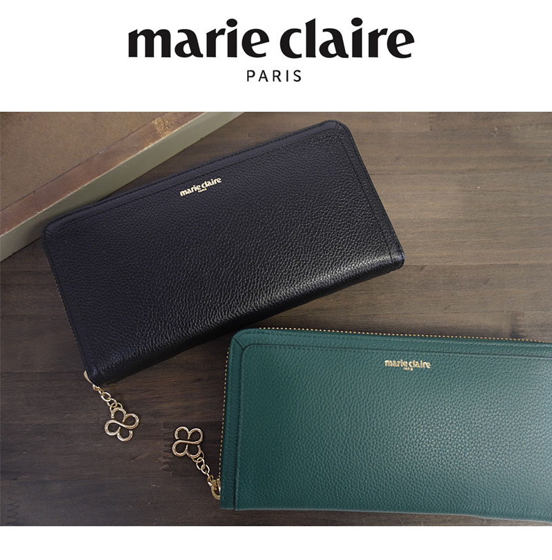 marie claire マリクレール ラウンドファスナー長財布 88648 : Axis