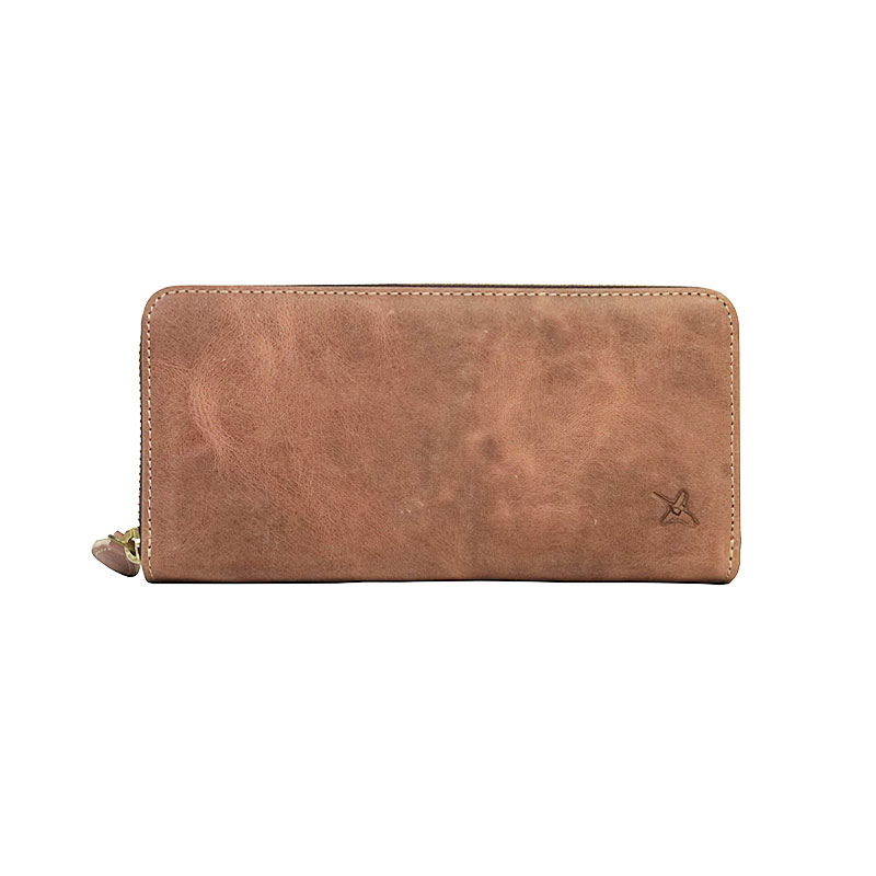 Ain Soph（アインソフ） ラウンドファスナー長財布 Hard Pull-up