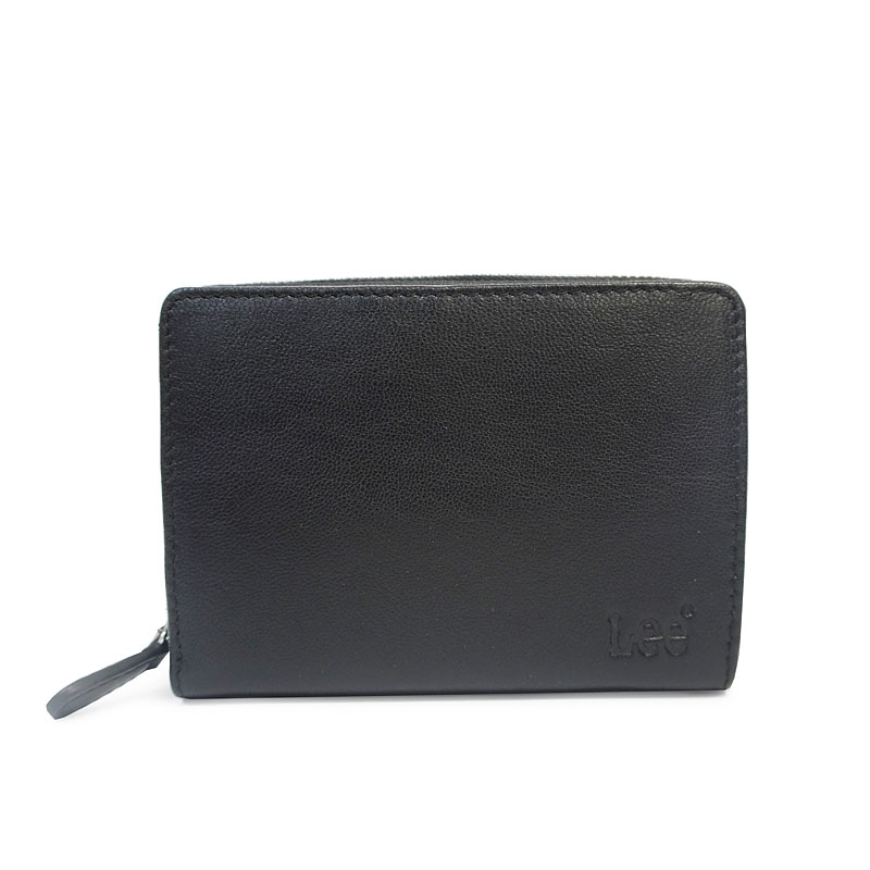 Lee（リー） 二つ折り財布 財布 イタリアンレザー ゴートレザー LES-4