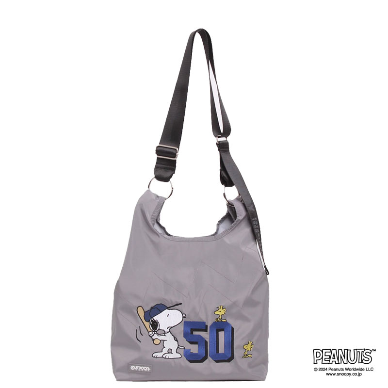 OUTDOOR PRODUCTS アウトドアプロダクツ 2WAYメッセンジャーショルダーバッグ トート ODB028  PEANUTS ピーナッツ スヌーピー SNOOPY(北海道沖縄/離島別途送料) 正規取扱店 OUTDOOR PRODUCTS（アウトドアプロダクツ） 2WAYメッセンジャー