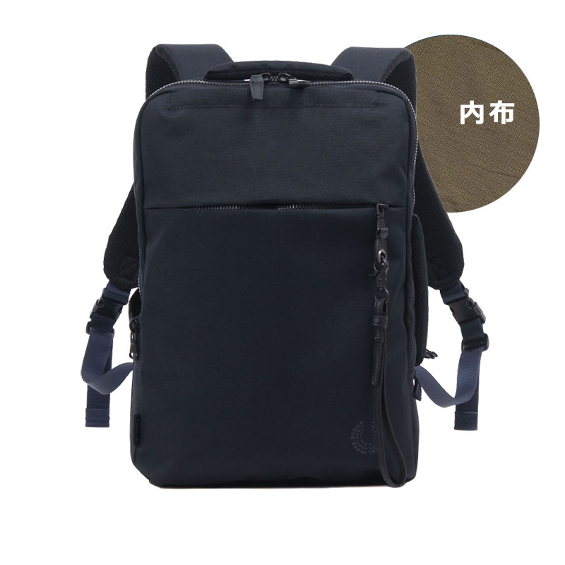 PID ピーアイディー 薄マチビジネスリュック nove ノーヴェ PAN221  メンズ 通勤 出張 PC対応 A4 ビジネス バッグ シンプル 軽量 ナイロン 正規取扱店 | P.I.D | 02