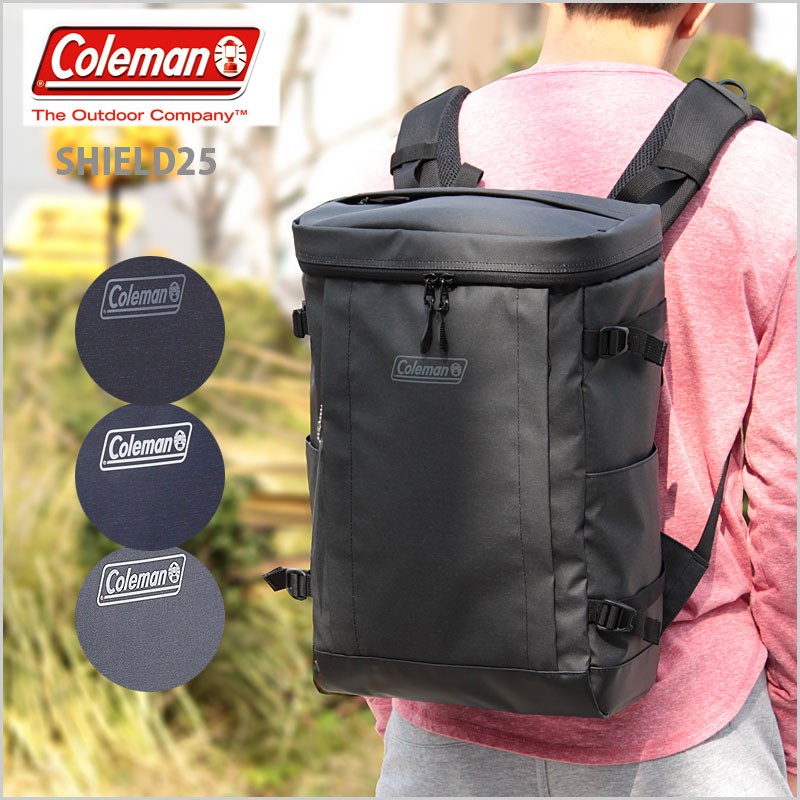 コールマン Coleman スクエア型リュックサック リュック 25L シールド25 SHIELD25 :shield25:Axis.bag ヤフー店  - 通販 - Yahoo!ショッピング